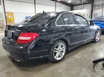 2012 Mercedes-benz C 300 4matic Black vin: WDDGF8BB8CR238291