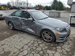 2012 Mercedes-benz C 300 4matic Gray vin: WDDGF8BB8CR239893