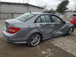 2012 Mercedes-benz C 300 4matic Gray vin: WDDGF8BB8CR239893