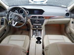 2012 Mercedes-benz C 300 4matic Синий vin: WDDGF8BB9CF878768