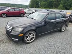 2012 Mercedes-benz C 300 4matic Черный vin: WDDGF8BB9CR194429