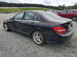 2012 Mercedes-benz C 300 4matic Черный vin: WDDGF8BB9CR194429