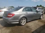 2012 Mercedes-benz C 300 4matic Серебряный vin: WDDGF8BB9CR199663