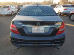 2012 Mercedes-benz C 300 4matic Black vin: WDDGF8BB9CR202075