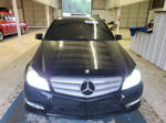 2012 Mercedes-benz C 300 4matic Black vin: WDDGF8BB9CR211343