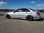 2012 Mercedes-benz C 300 4matic Silver vin: WDDGF8BBXCA699782