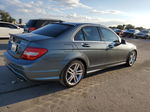 2012 Mercedes-benz C 300 4matic Gray vin: WDDGF8BBXCR213098