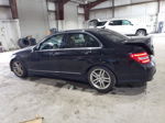 2012 Mercedes-benz C 300 4matic Black vin: WDDGF8BBXCR214445