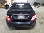 2012 Mercedes-benz C 300 4matic Black vin: WDDGF8BBXCR214445