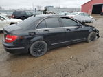 2012 Mercedes-benz C 250 4matic Black vin: WDDGF8FBXCA599465