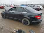 2012 Mercedes-benz C 250 4matic Black vin: WDDGF8FBXCA599465