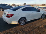 2012 Mercedes-benz C 250 Белый vin: WDDGJ4HB0CF752409