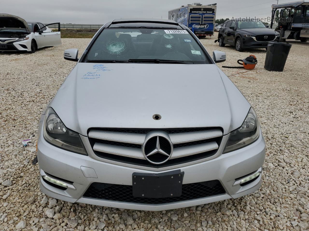 2012 Mercedes-benz C 250 Серебряный vin: WDDGJ4HB0CF925023