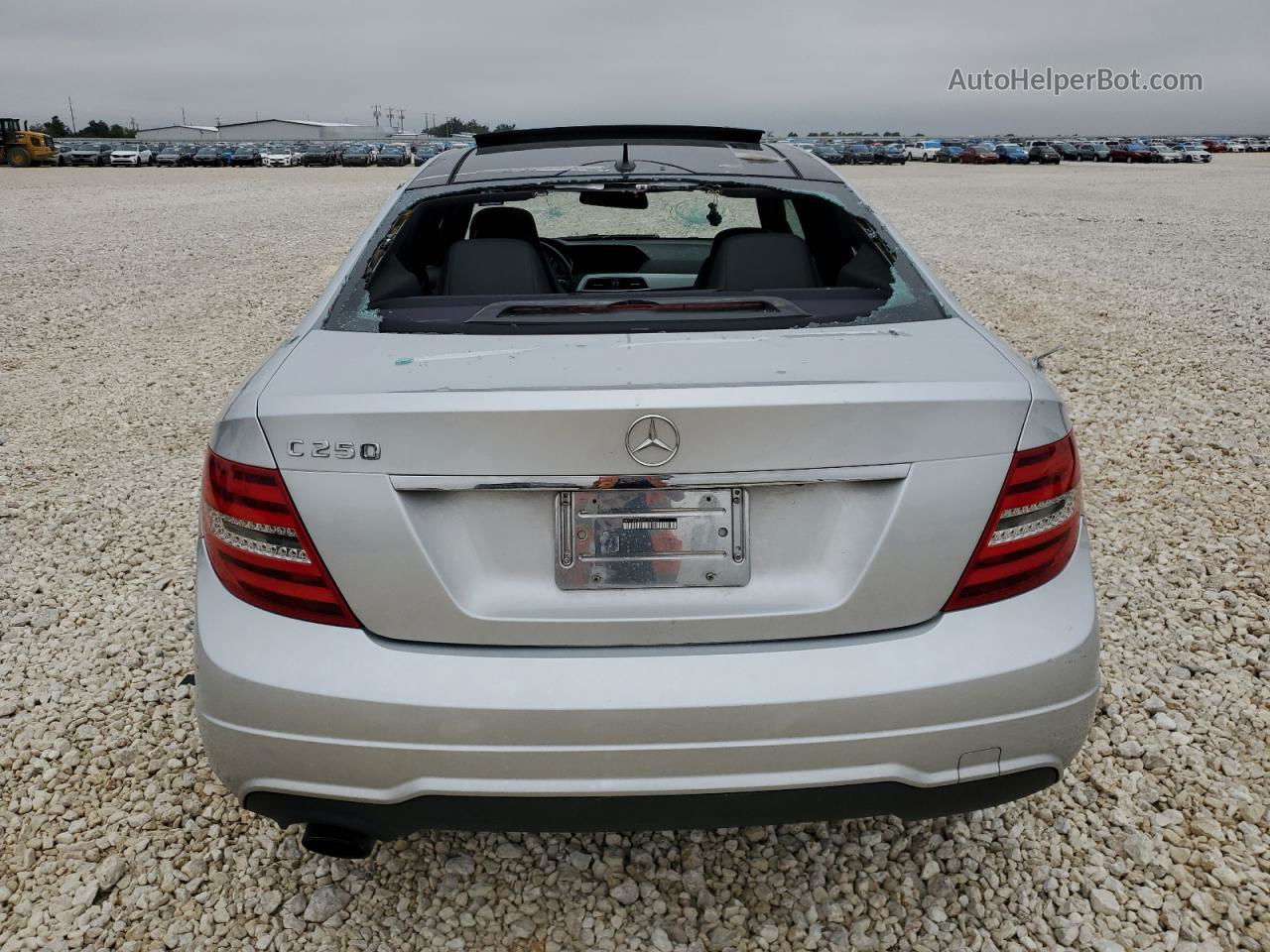 2012 Mercedes-benz C 250 Silver vin: WDDGJ4HB0CF925023