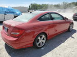 2012 Mercedes-benz C 250 Red vin: WDDGJ4HB2CF755019