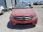 2012 Mercedes-benz C 250 Red vin: WDDGJ4HB2CF755019