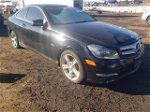 2012 Mercedes-benz C 250 Black vin: WDDGJ4HB3CF779488