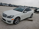 2012 Mercedes-benz C 250 White vin: WDDGJ4HB3CF781550