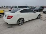 2012 Mercedes-benz C 250 White vin: WDDGJ4HB3CF781550