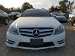 2012 Mercedes-benz C 250 White vin: WDDGJ4HB4CF901582