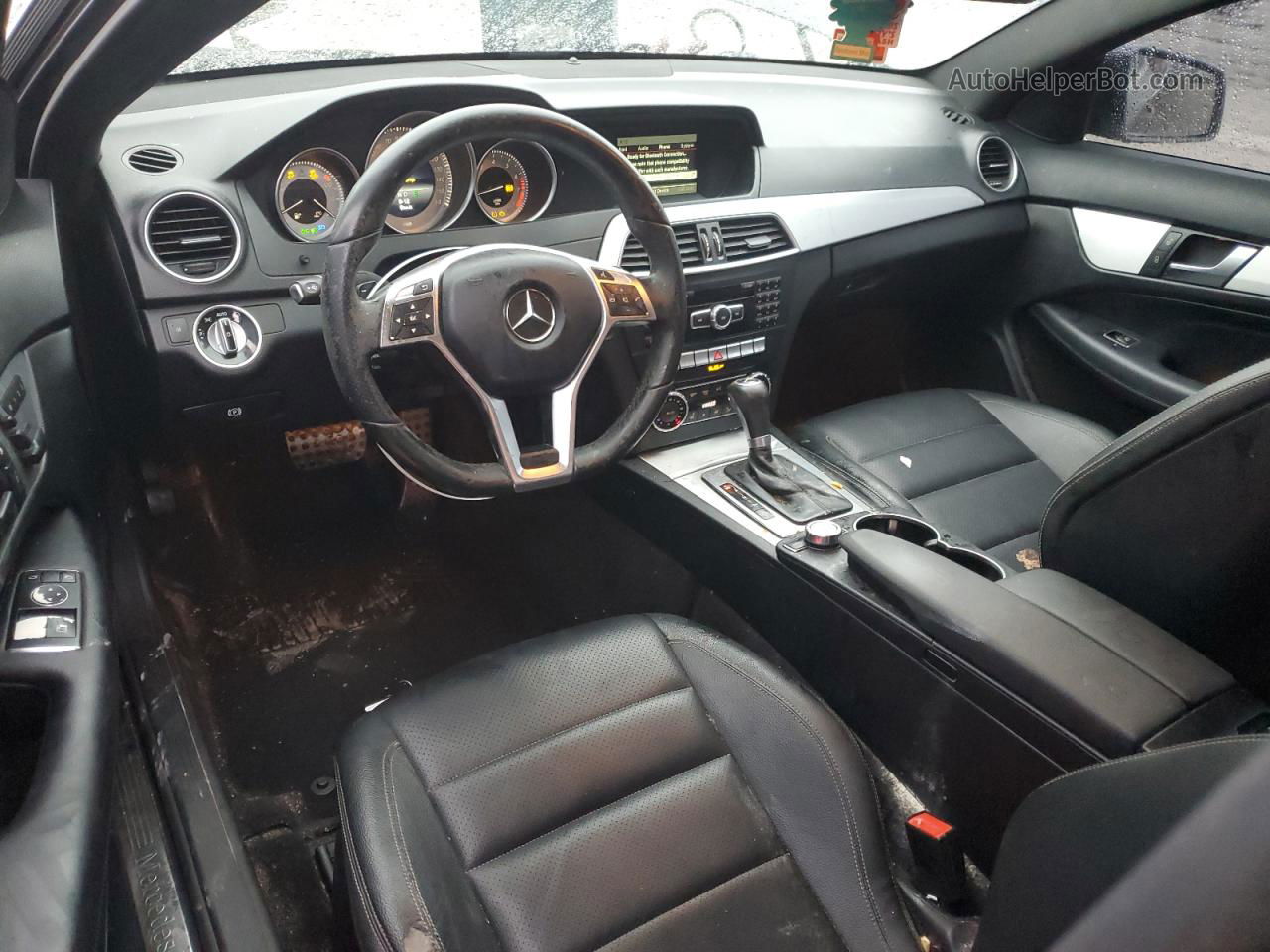 2015 Mercedes-benz C 250 Серый vin: WDDGJ4HB4FG417913