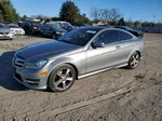 2012 Mercedes-benz C 250 Gray vin: WDDGJ4HB5CF874103