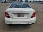 2012 Mercedes-benz C 250 White vin: WDDGJ4HB6CF744041