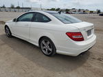 2012 Mercedes-benz C 250 White vin: WDDGJ4HB6CF744041