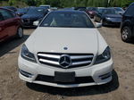 2012 Mercedes-benz C 250 White vin: WDDGJ4HB6CF777511