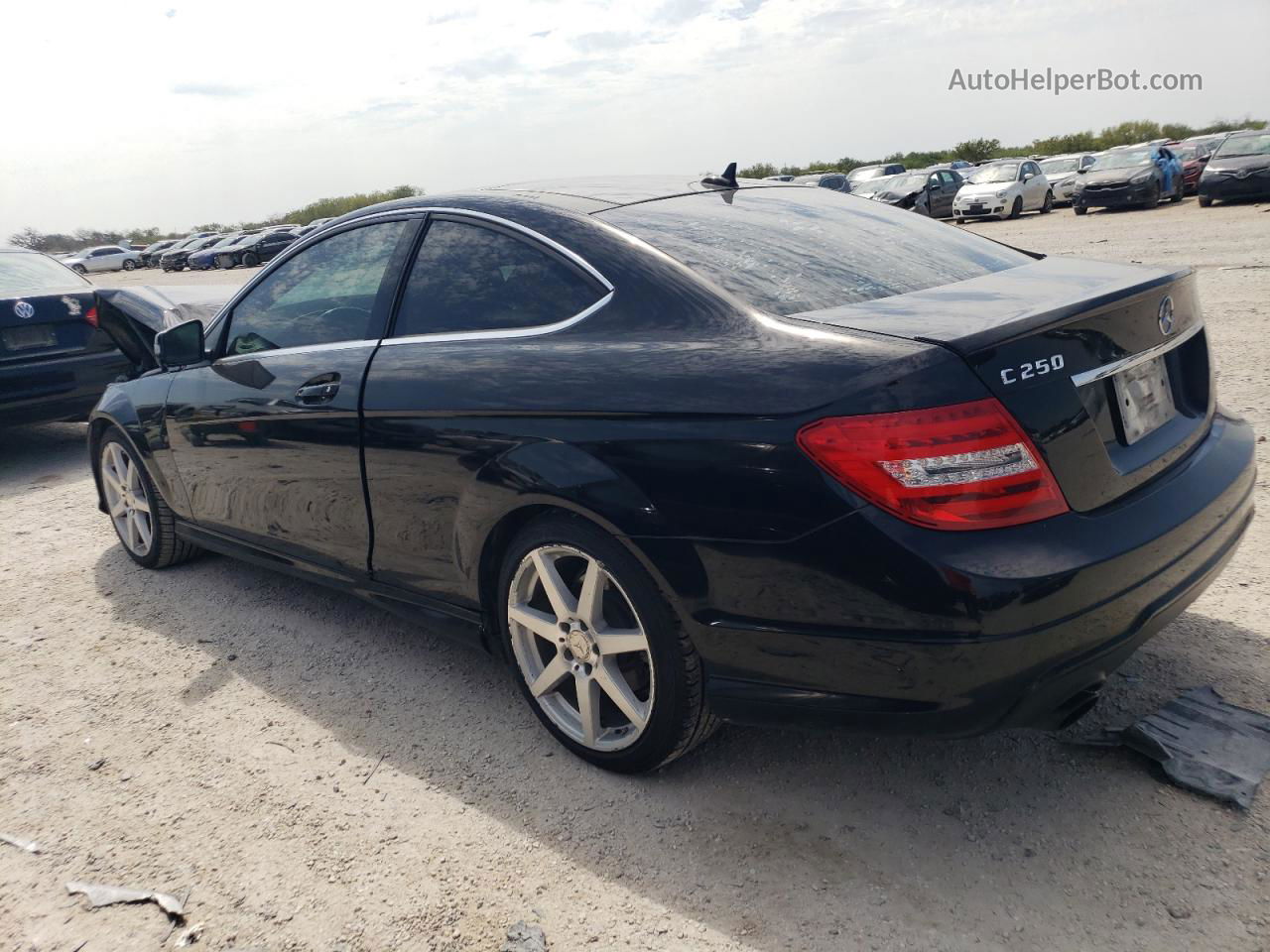 2015 Mercedes-benz C 250 Black vin: WDDGJ4HB6FG367810