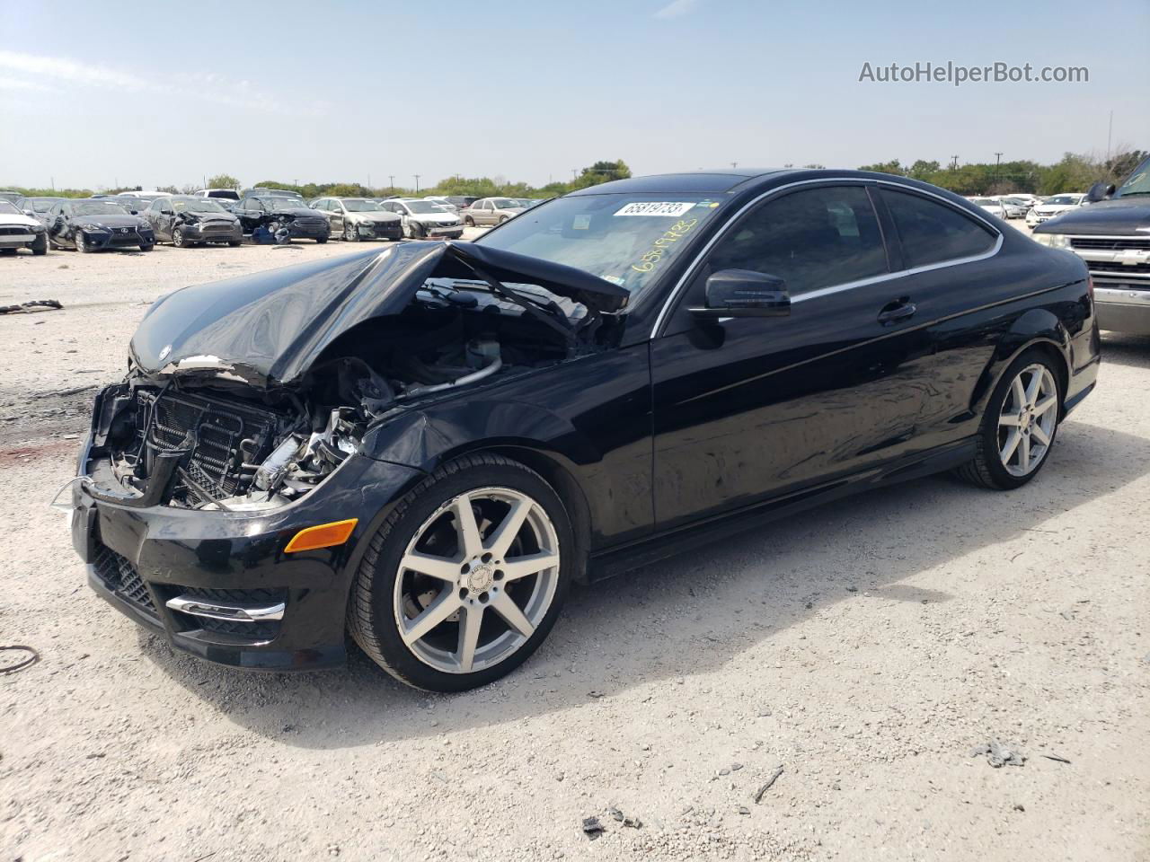 2015 Mercedes-benz C 250 Black vin: WDDGJ4HB6FG367810