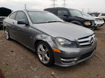 2012 Mercedes-benz C 250 Gray vin: WDDGJ4HB7CF886656