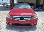 2012 Mercedes-benz C 250 Red vin: WDDGJ4HB9CF815135