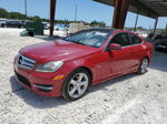 2012 Mercedes-benz C 250 Red vin: WDDGJ4HB9CF815135