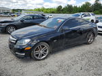 2012 Mercedes-benz C 250 Черный vin: WDDGJ4HB9CF922363