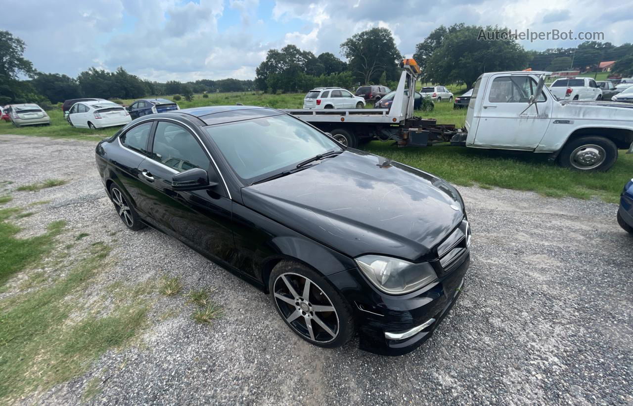 2015 Mercedes-benz C 250 Black vin: WDDGJ4HB9FG367879