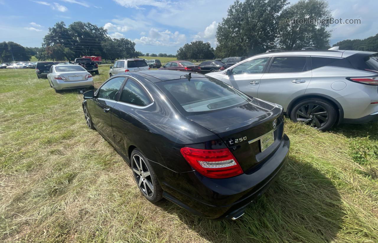 2015 Mercedes-benz C 250 Black vin: WDDGJ4HB9FG367879