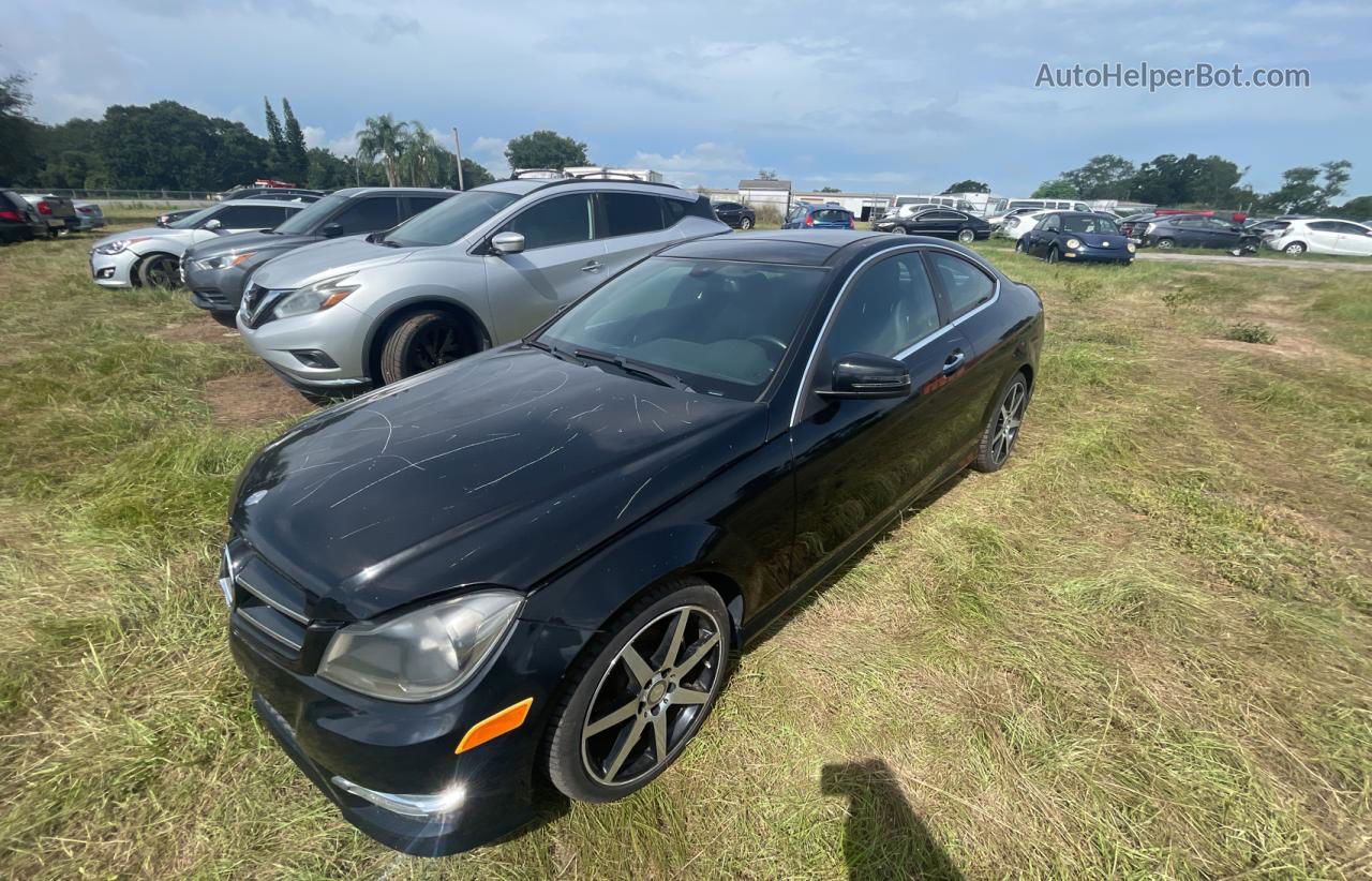 2015 Mercedes-benz C 250 Black vin: WDDGJ4HB9FG367879