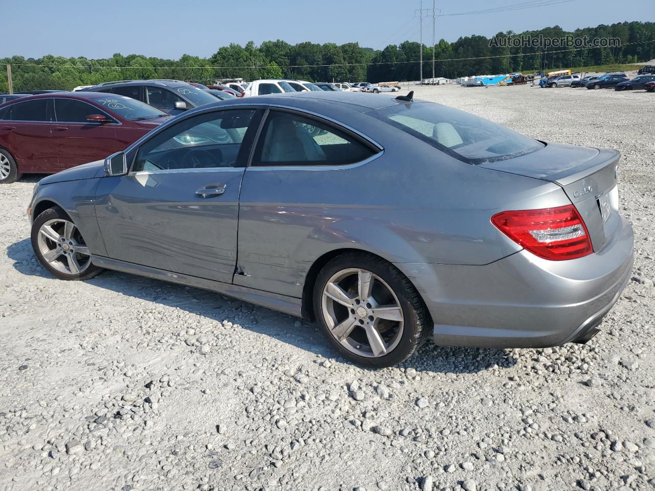 2015 Mercedes-benz C 250 Gray vin: WDDGJ4HB9FG383371