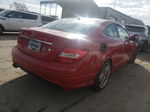 2012 Mercedes-benz C 250 Red vin: WDDGJ4HBXCF781660