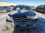 2012 Mercedes-benz C 350 Black vin: WDDGJ5HBXCF814064