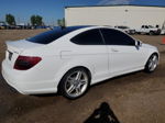 2015 Mercedes-benz C 350 4matic White vin: WDDGJ8JB1FG368218