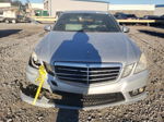 2010 Mercedes-benz E 350 Silver vin: WDDHF5GB0AA098891