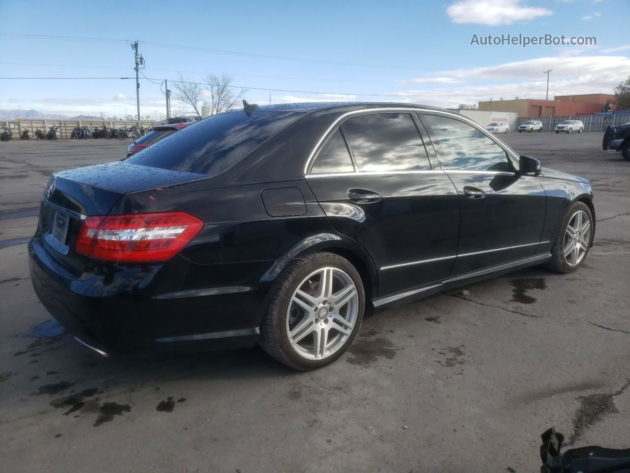 2010 Mercedes-benz E 350 Черный vin: WDDHF5GB0AA143697