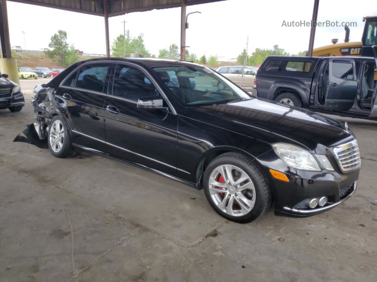 2010 Mercedes-benz E 350 Черный vin: WDDHF5GB0AA217670