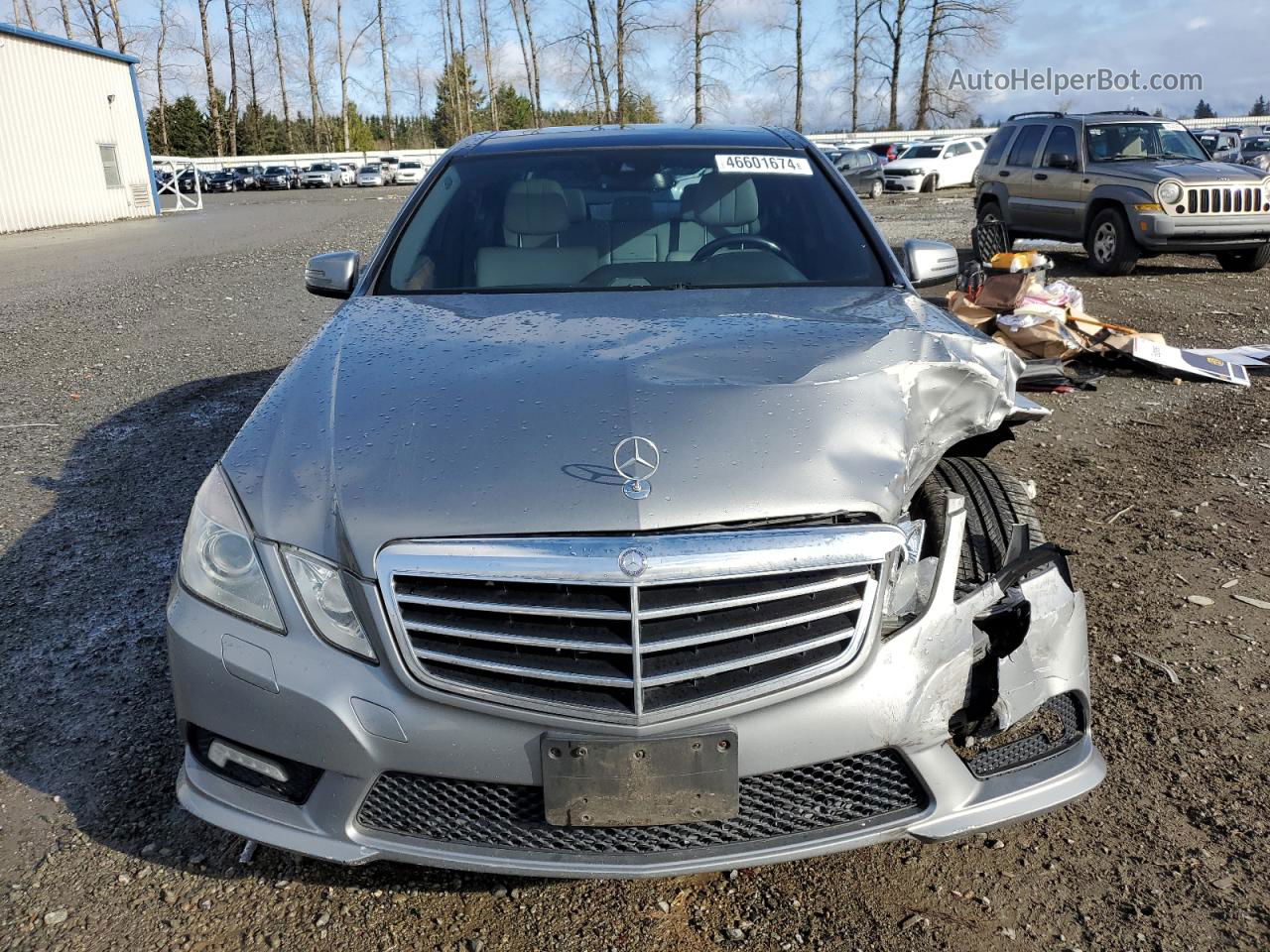 2010 Mercedes-benz E 350 Серебряный vin: WDDHF5GB0AA244464