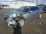 2010 Mercedes-benz E 350 Silver vin: WDDHF5GB0AA244464