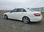 2010 Mercedes-benz E 350 White vin: WDDHF5GB0AA251740