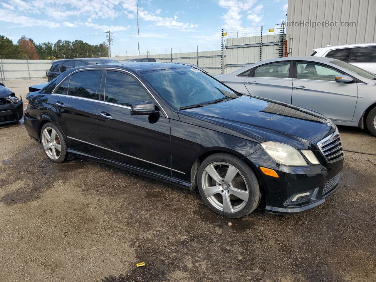 2010 Mercedes-benz E 350 Черный vin: WDDHF5GB1AA139870