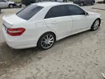 2010 Mercedes-benz E 350 White vin: WDDHF5GB1AA216155